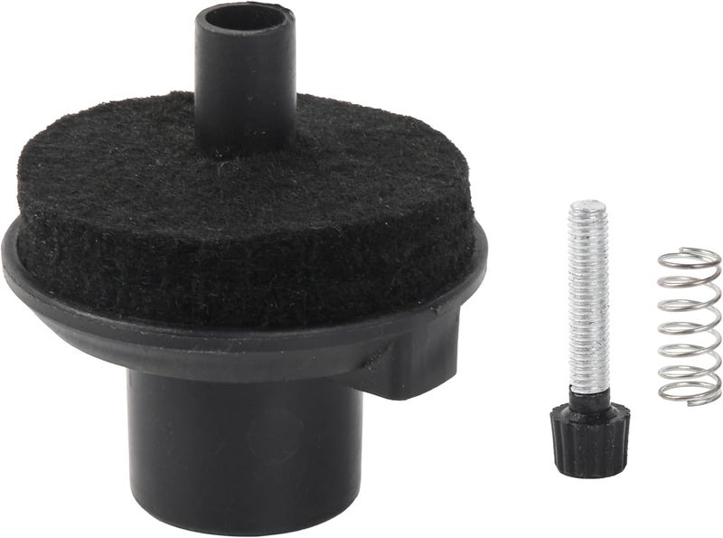 Sevender Black Rubber 22mm Hi Hat Cymbal and Holder Clamp for Drum Parts Accessories - Image 1
